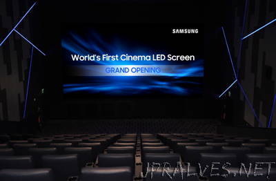 Samsung Debuts World's First Cinema LED Display