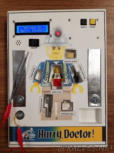 "Hurry, Doctor!", an Arduino-Powered Operation-Style Electronic Board Game