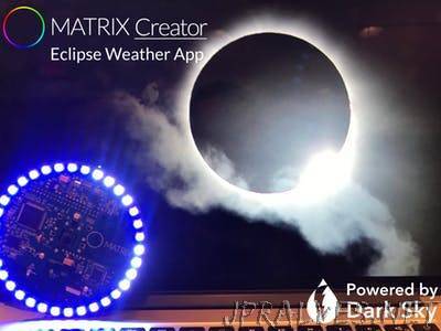 New MATRIX Creator Weather App on Eclipse Day