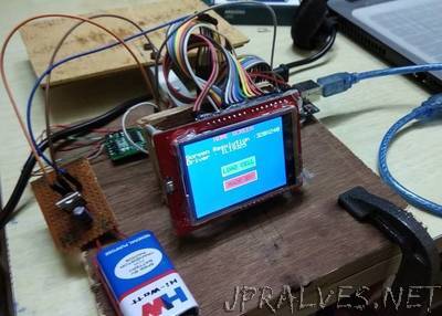 Weighing Scale With Touchscreen (Arduino) 