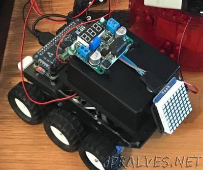 6WD PiZero W Robot With Darkwater 640 Motor Controller