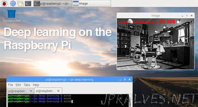 Deep learning on the Raspberry Pi with OpenCV