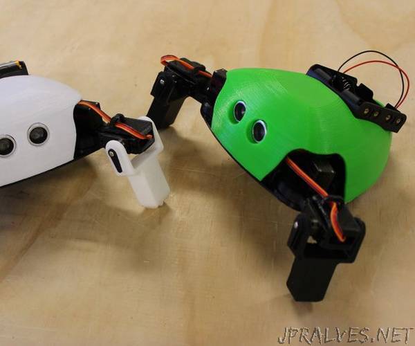 Critter: 3D Printed Crawling Arduino Robot