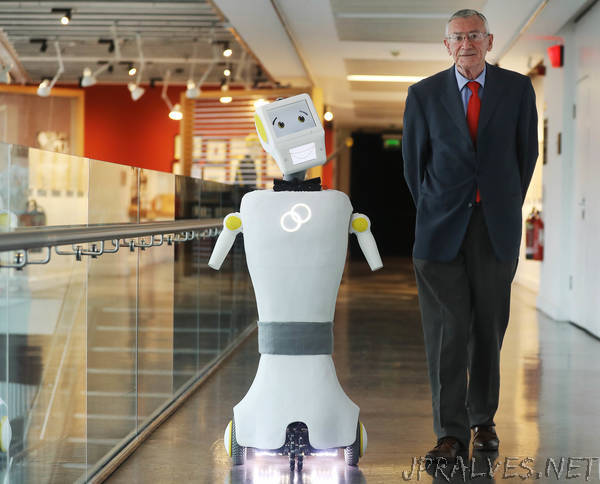 Trinity engineers unveil Ireland's first prototype robot for assisted care