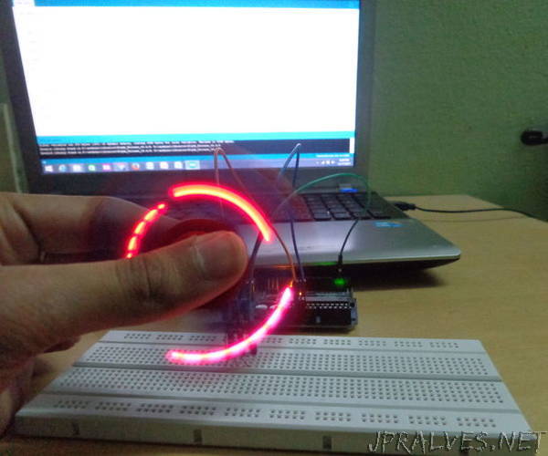 Hall Effect Sensor on Arduino Using Fidget Spinner