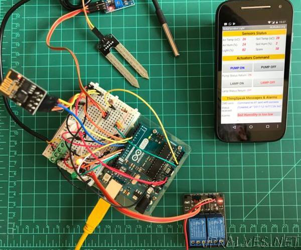 IoT Made Easy With UNO, ESP-01, ThingSpeak and MIT App Inventor