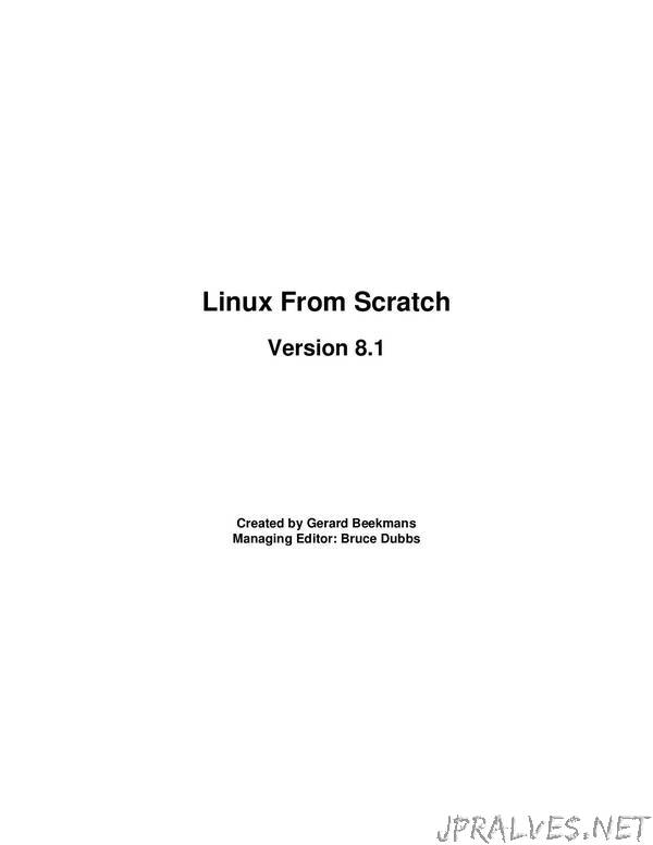 Linux From Scratch Version 8.1