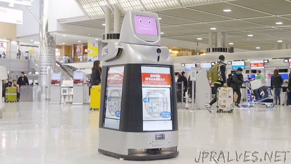 Panasonic Conducts Demonstration Experiment of Autonomous Signage Robot, "HOSPI(R)" at Narita Airport