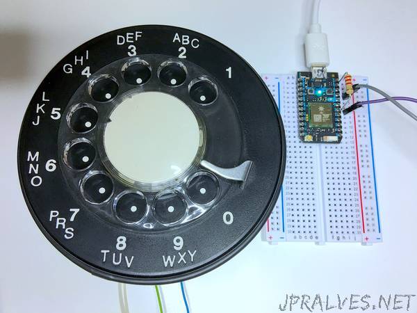 Retro Rotary Dial Internet Connected Lock