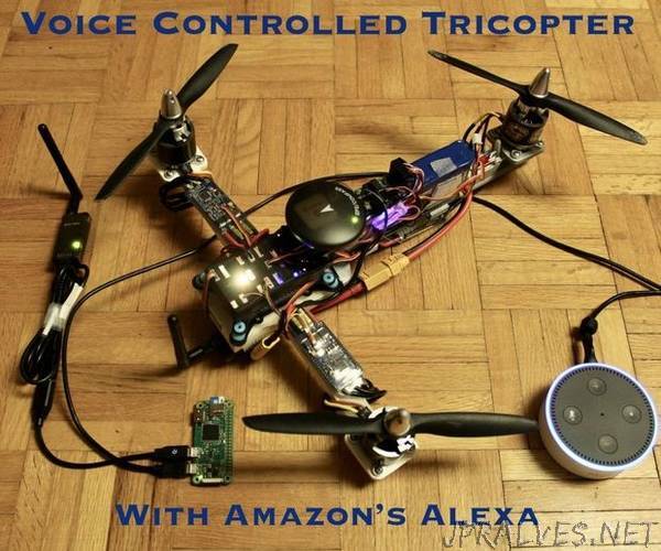 Voice Controlled 3D Printed Tricopter