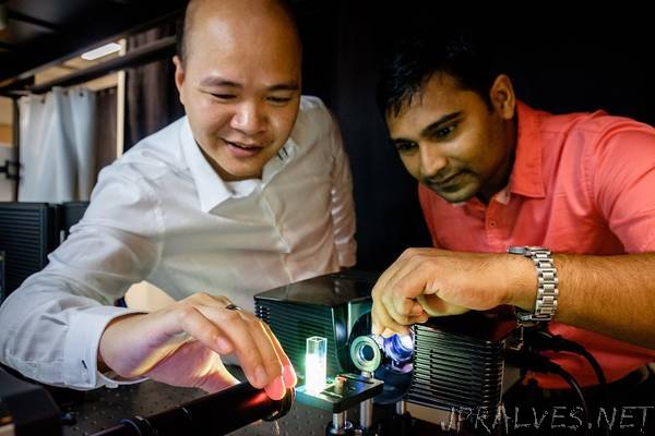 NTU scientists take multi-coloured images with a lensless camera