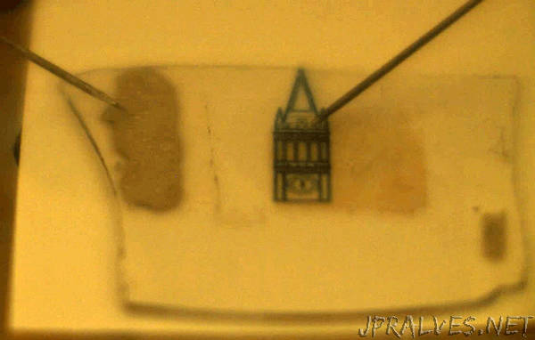 Atomically thin light emitting device opens the possibility for 'invisible' displays