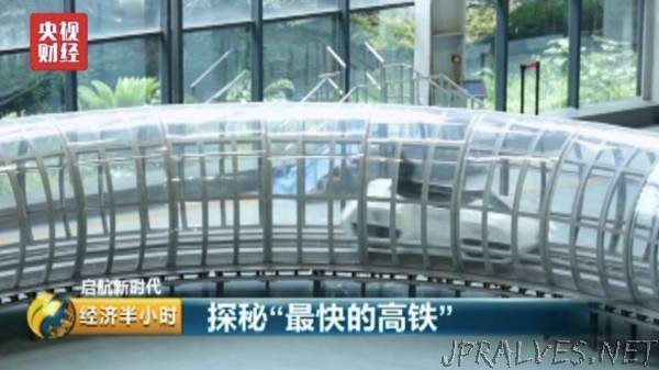 China testing super-maglev train that runs at 1,000 km/h