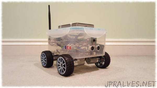 PiRex - remote controlled Raspberry Pi based robot