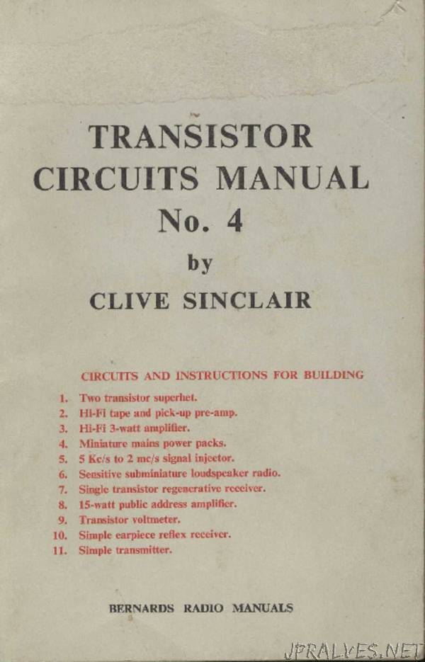 Transistor Circuits Manual No. 4
