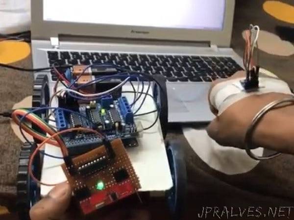 Gesture Control Robot