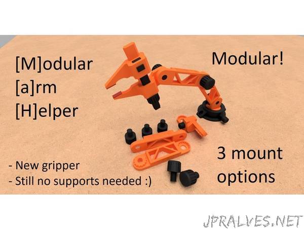 MaH - Modular Arm Helper - No support - Easy print