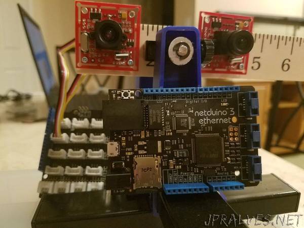 Stereo Vision on Netduino