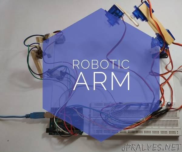 Simple & Smart Robotic Arm Using Arduino !!!