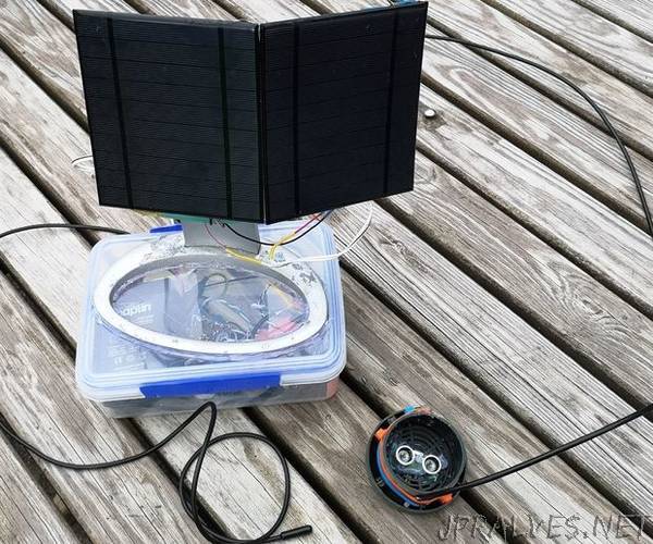Solar-powered IoT Ultrasonic Oil Tank Monitor by Steve M. Potter