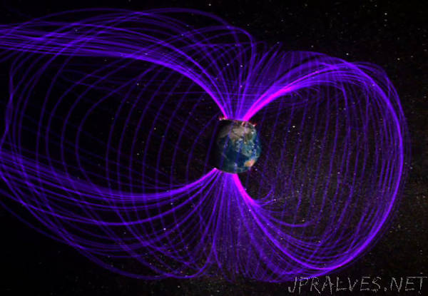 Powerful aurora-forming mini explosions seen behind the Earth