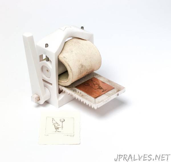 3D Printed Etching Press