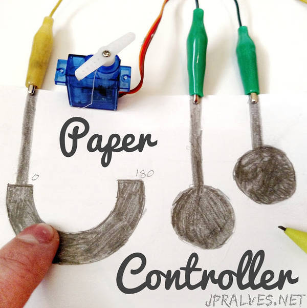 Arduino Paper Controller (buttons, slider)
