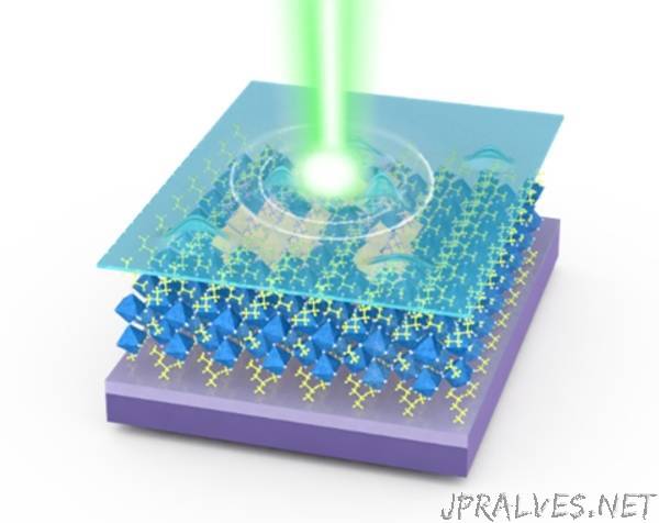 Molecularly thin hybrid perovskite for advanced optoelectronic applications