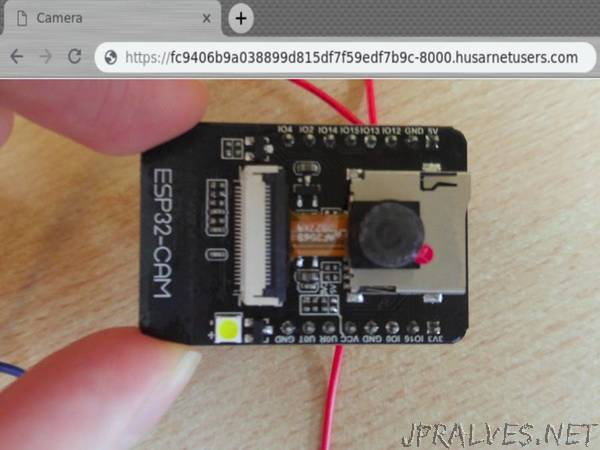 $10 Secure ESP32-Based Internet Camera