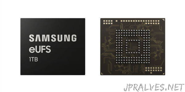 Samsung Breaks Terabyte Threshold for Smartphone Storage with Industry's First 1TB Embedded Universal Flash Storage