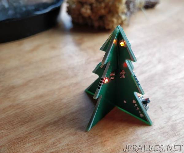 $1 PCB Christmas Tree