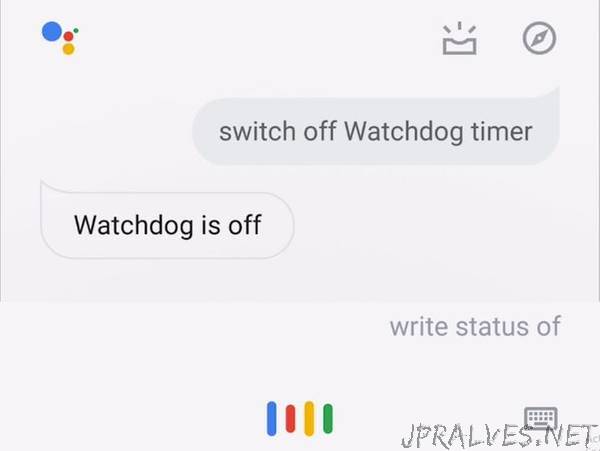 Speak to Arduino and Control It with Google Assistant