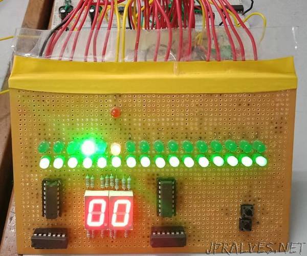 Dot Jump Game (without Using Arduino)