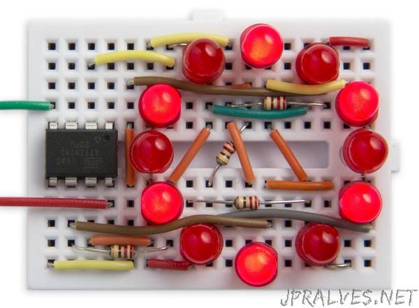 Twelve PWM outputs from an ATtiny85