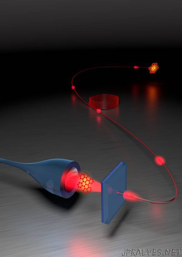 Turning a molecule into a coherent two-level quantum system