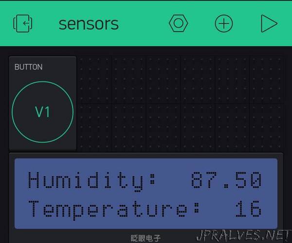 Remote Temperature and Humidity Monitoring With ESP8266 and Blynk App