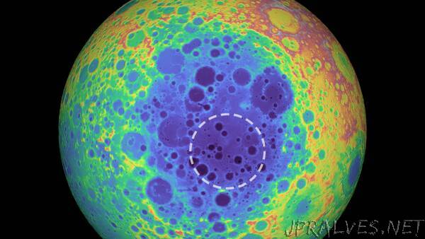 Mass Anomaly Detected Under the Moon's Largest Crater