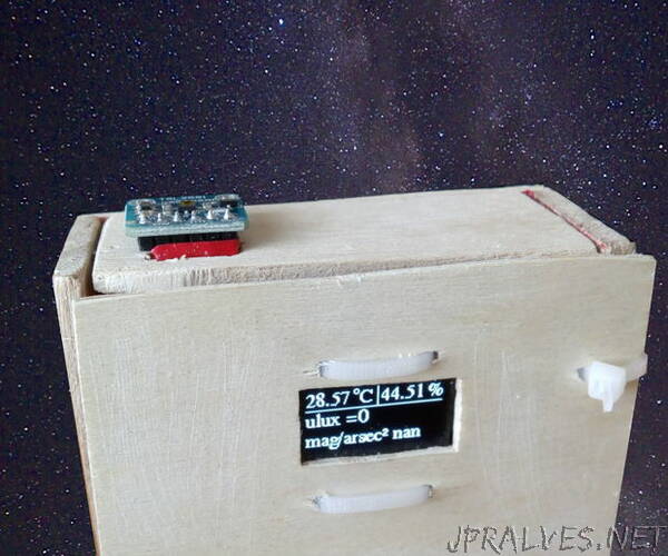 Portable Weather Station for Night Sky Observers
