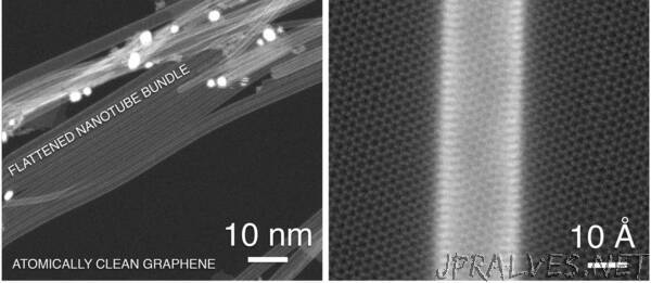 Graphene substrate improves the conductivity of carbon nanotube network