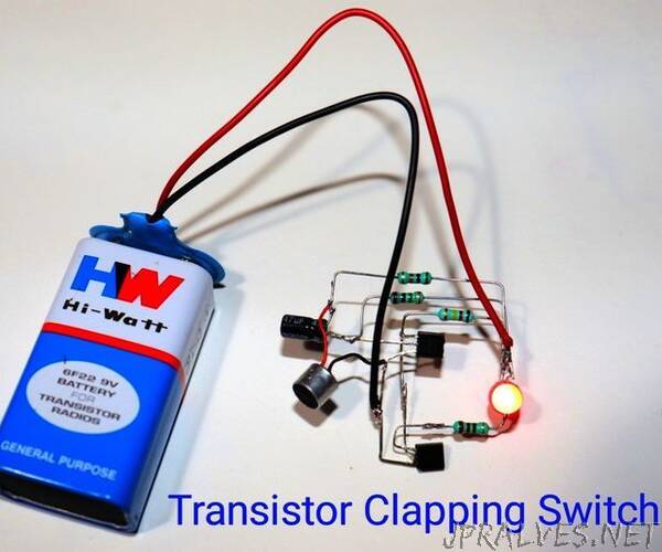 Clapping Switch With BC547 Transistor