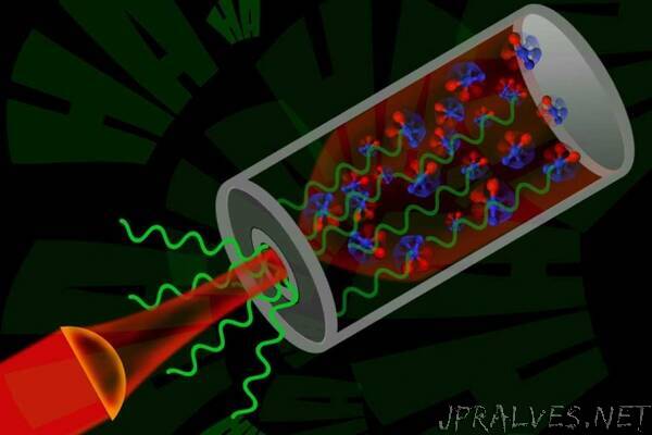 Researchers generate terahertz laser with laughing gas