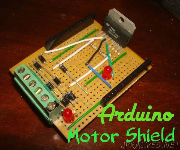 Arduino L298 Motor Shield