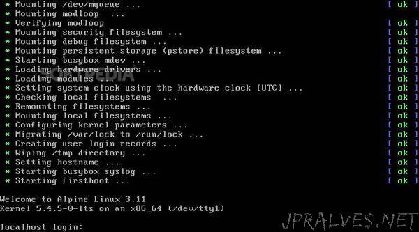 Alpine Linux 3.11 Released with Linux Kernel 5.4 and Raspberry Pi 4 Support