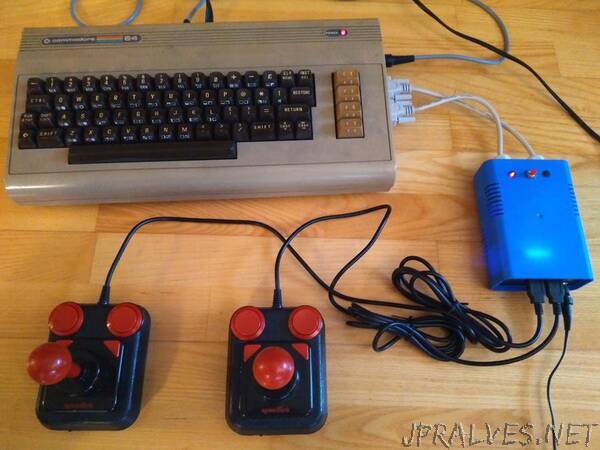 Connect USB Joystick to Commodore C64