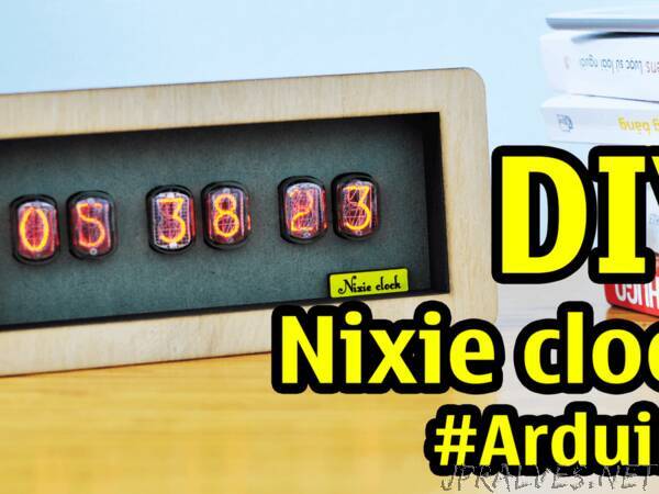 Make Nixie Clock With Arduino in MDF Wood Case