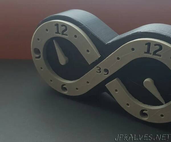 3D Printed Infinity Clock