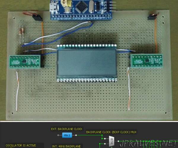 How to Make Static LCD Driver With IC Interface