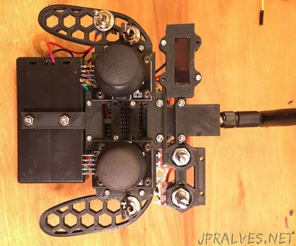 3D Printed Arduino Based RC Transmitter