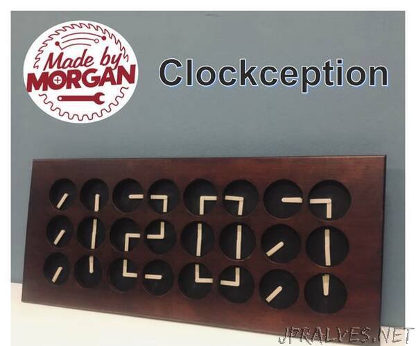 Clockception - How to Build a Clock Made From Clocks! - jpralves.net