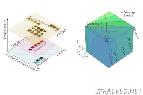 Mapping crystal shapes could fast-track 2D materials